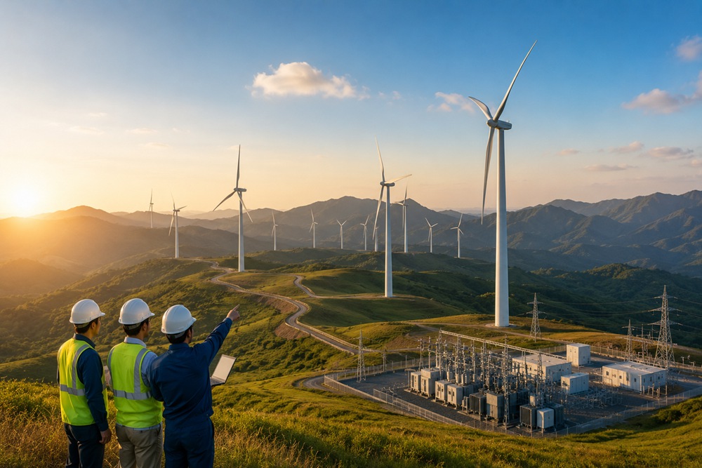 National Energy Project Cooperation Wind Power Plant Development