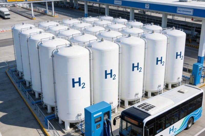 Large Hydrogen Production & Refueling Hubs